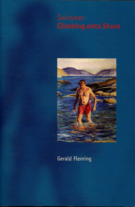 Swimmer Climbing onto Shore by Gerald Fleming